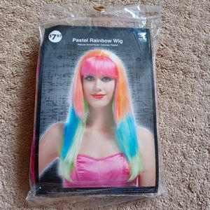 Pastel Rainbow Wig